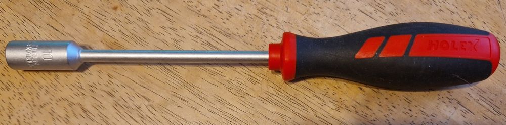 wkrętak nasadowy - HOLEX - z uchwytem 10 mm