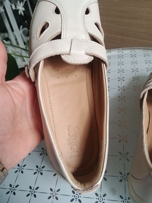 Hotter, buty na chore nogi, haluksy, skóra natralna r.37
