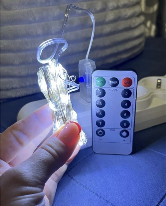 Usb-підключена led-гірлянда з пультом, 10 метрів / 100 діодів