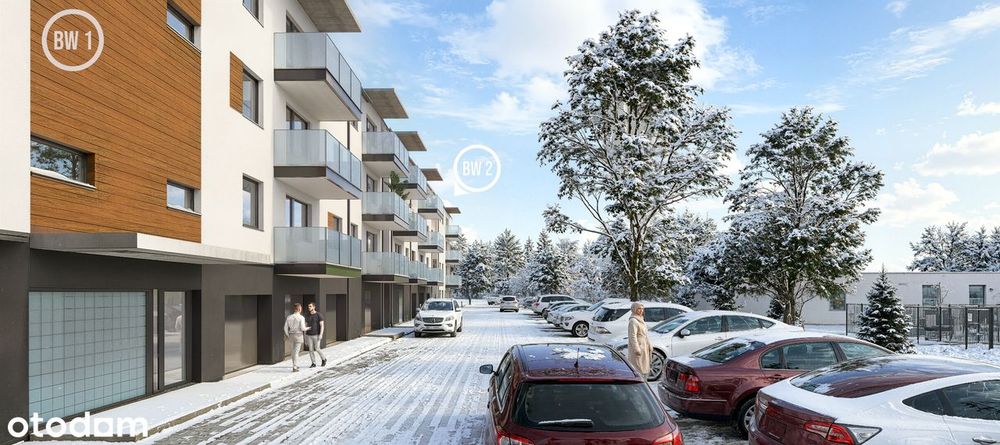 Apartament 40m2 z balkonem i KLIMATYZACJĄ!