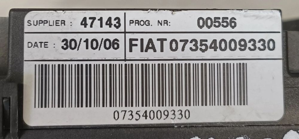 Comutador de luzes e piscas Lancia Ypsilon de 2007,Ref: 07354359180