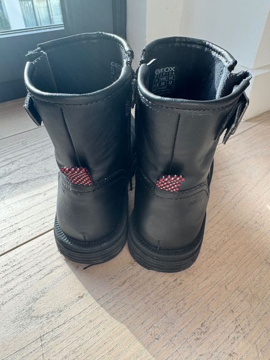 Botas de couro Geox para menina