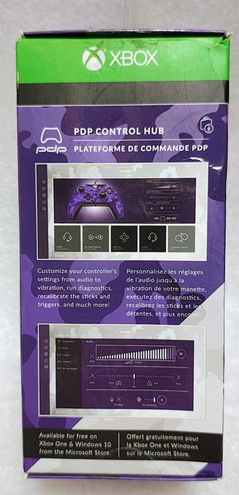 Pad przewodowy PDP Deluxe Specter Violet Microsoft Xbox One Windows