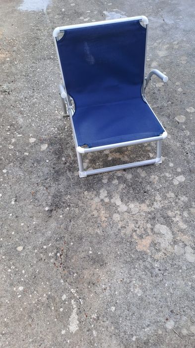 Cadeiras de praia com coxim