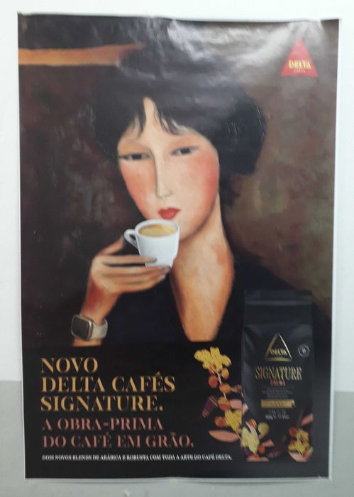 Cartaz  inspirado em Vincent van Gogh.