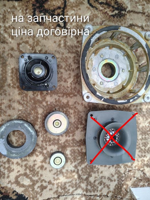 Динаміки ВЧ.СЧ. НЧ мікрофони