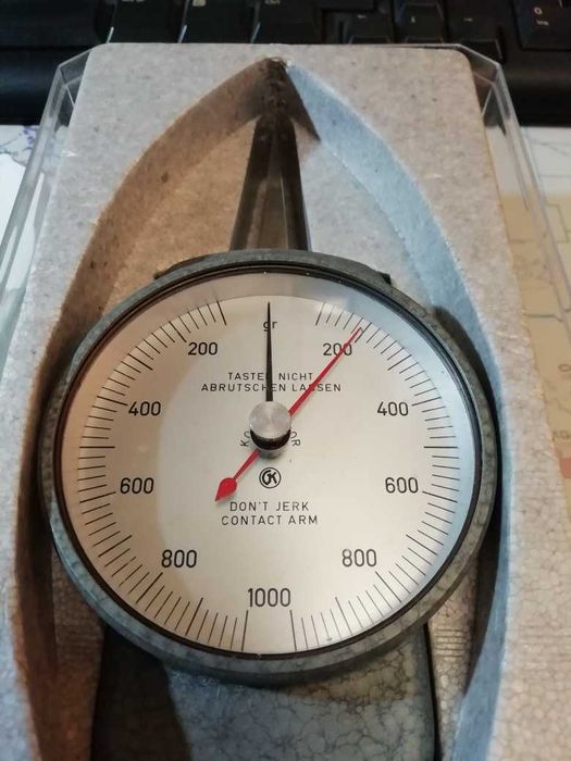 Dinamômetro - Taster Nicht Abrutschen laseen