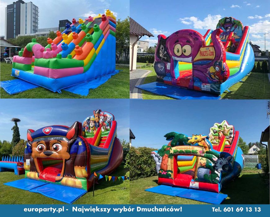 Byk rodeo Dmuchańce Tory przeszkód karuzela kolejka wynajem atrakcji