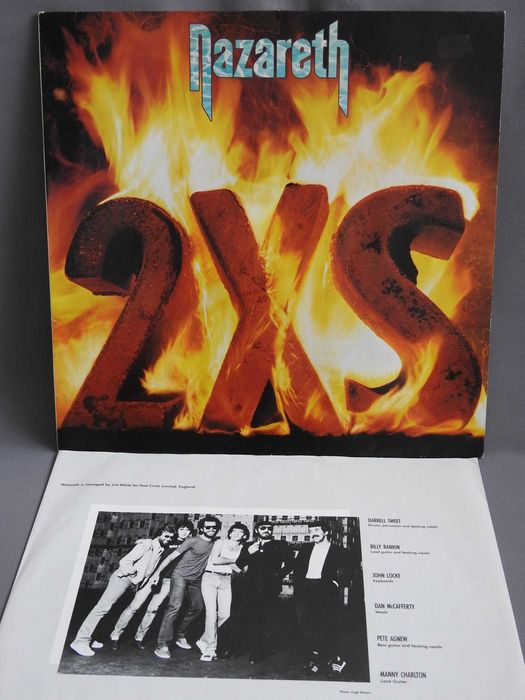 Nazareth 2XS LP пластинка 1982 Germany NM/EX 1 press оригинал: 2