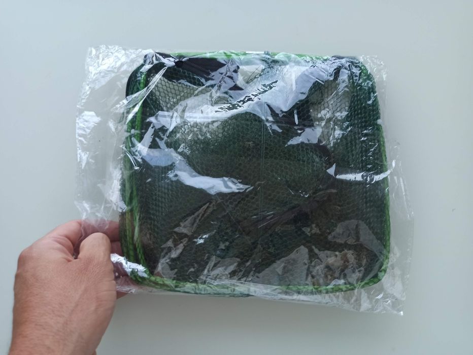 Rede de pesca com 6 buracos