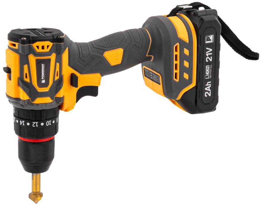 pogłębiacze stożkowe do metalu hss zestaw 6 szt PM-ZPM-6T