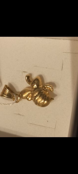 Złota zawieszka pszczółka 585/1,75g