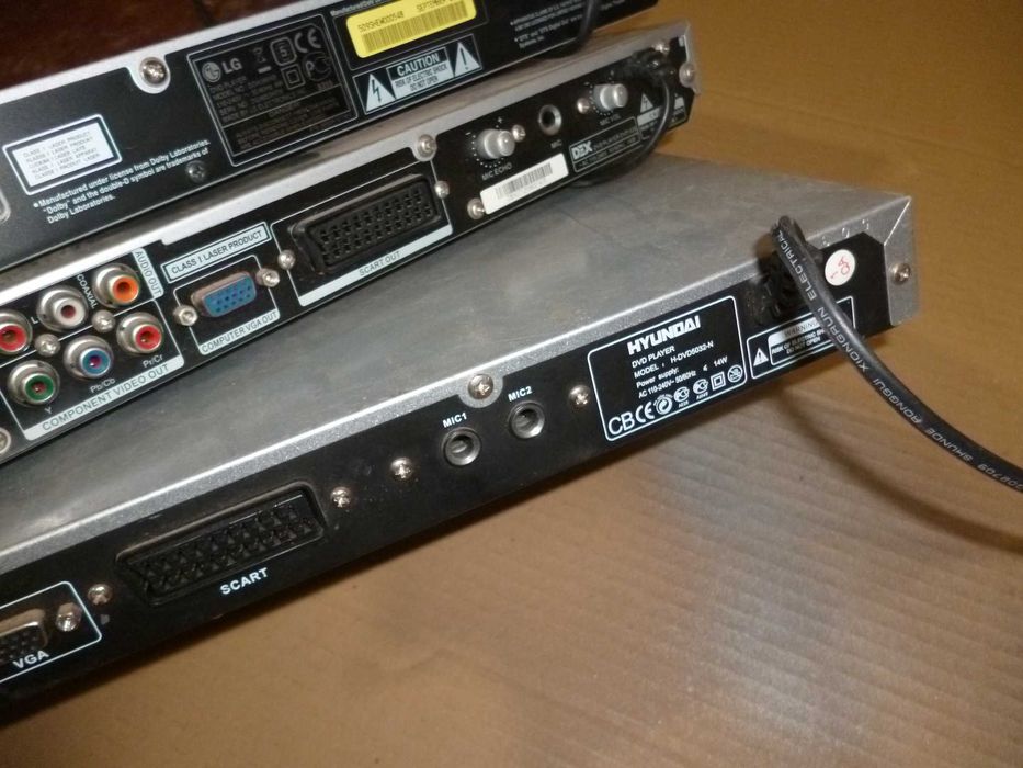 DVD-проигрыватель dex hyundai vga lg
