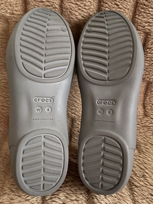 Baleriny Crocs W 8 wkladka 24,5 cm.