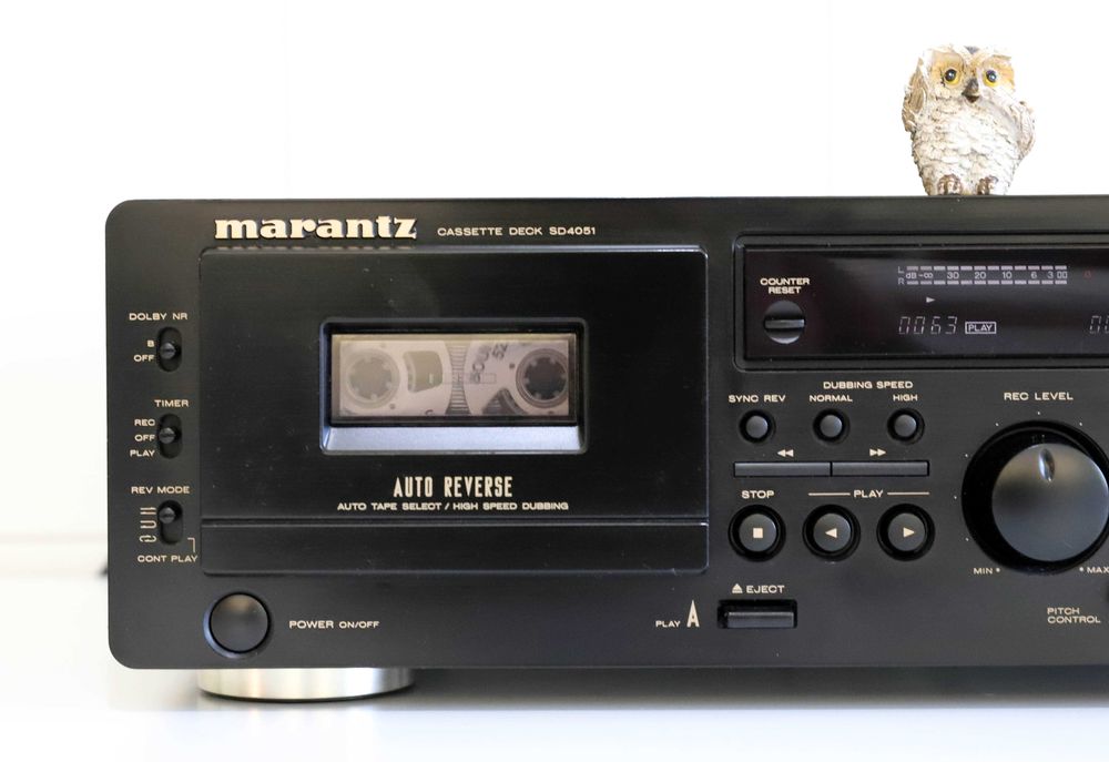 Marantz SD-4051 Duplo Tape Deck Cassetes autoreverse