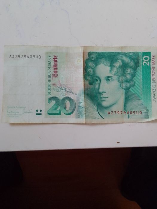 Sprzedam banknot 20 marek