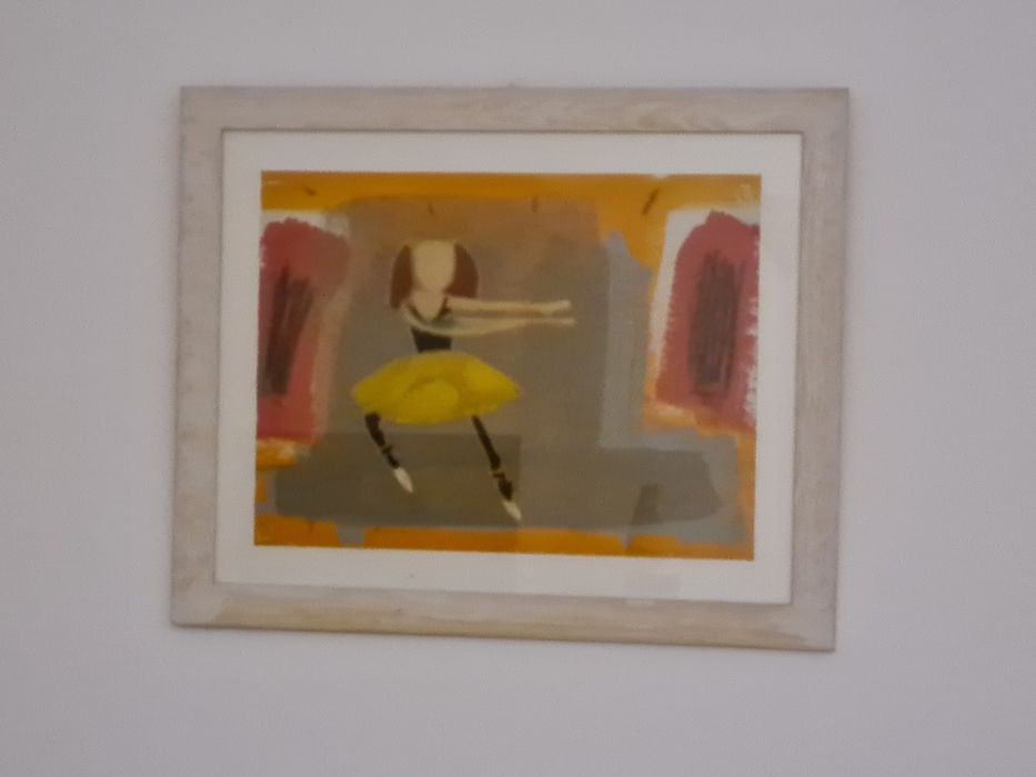 3 quadros bailarina Lis Peterson