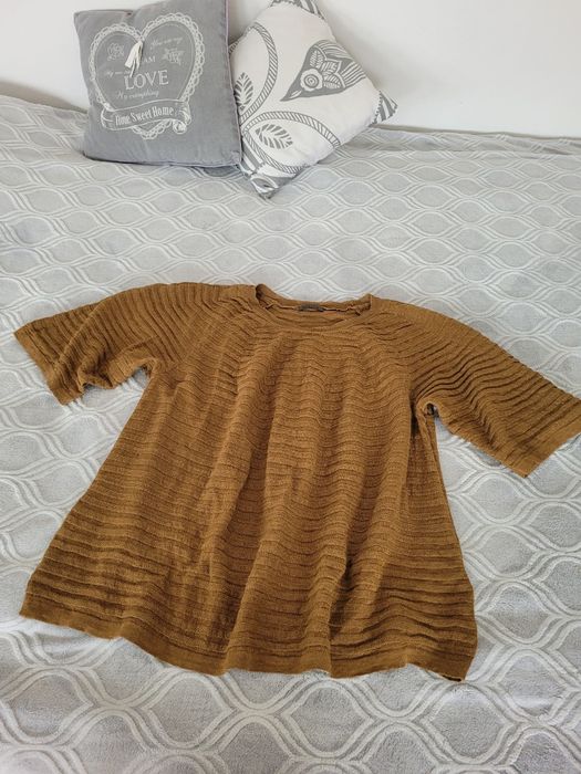 Lniany sweterek OSKA 3/38/M/onesize