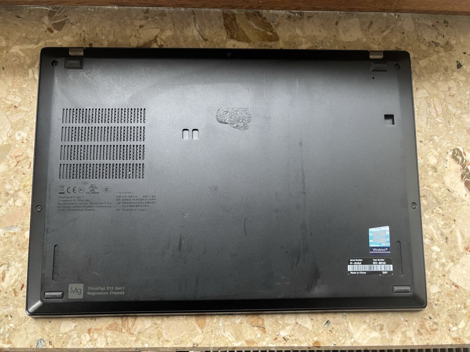 Lenovo ThinkPad X13 сенсорний i5-10310u 256gb M2 8gb Ram 13.3” FHD IPS