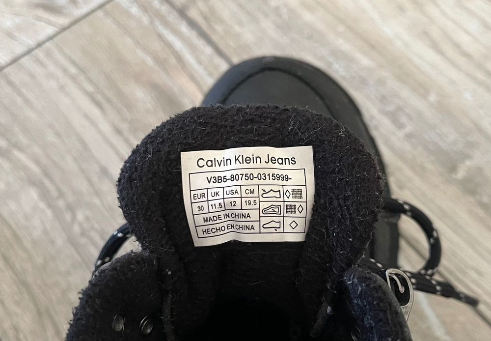 Obuwie m. Calvin Klein r. 30 ocieplane
