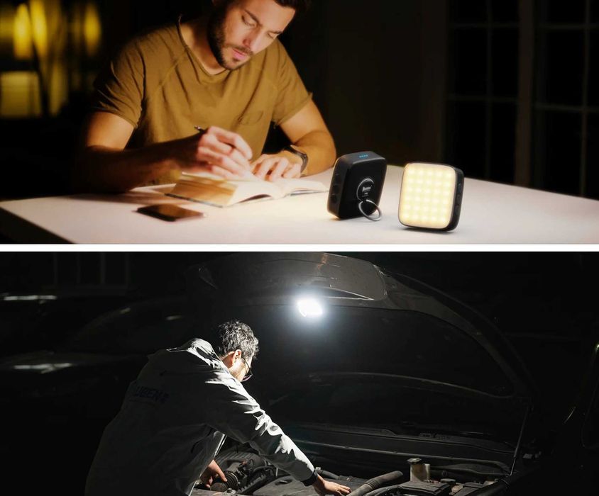 WUBEN F5 Кемпінговий Ліхтар, Павербанк - 500 Люмен - 5200 мАг - Type-C