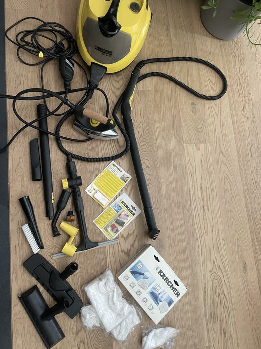 Karcher sc 1402 duzy zestaw zelazko sciagaczka