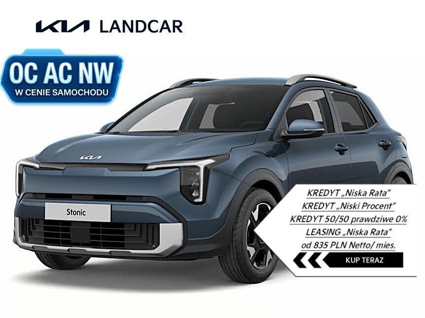 Kia Stonic FL - Manual - Wersja M + SMART - Smoke Blue