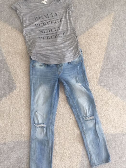 Bluzka ciążowa H&M Mama rozm. S