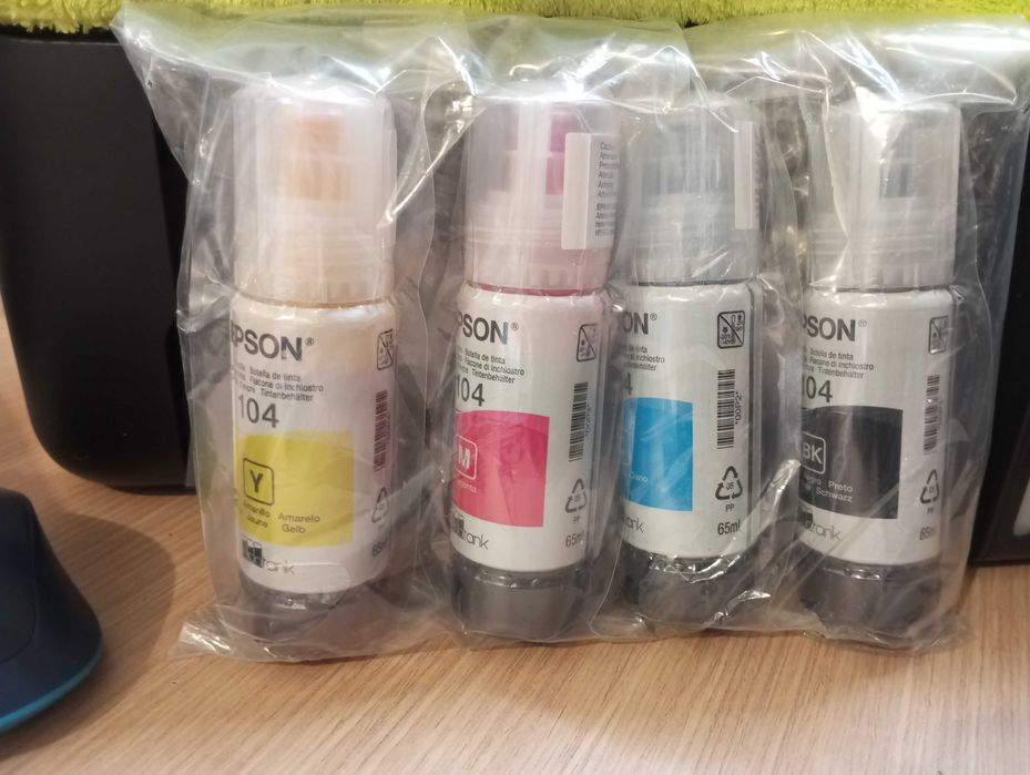 Tintas impressora Epson Ecotank