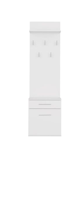 Wąska garderoba do przedpokoju