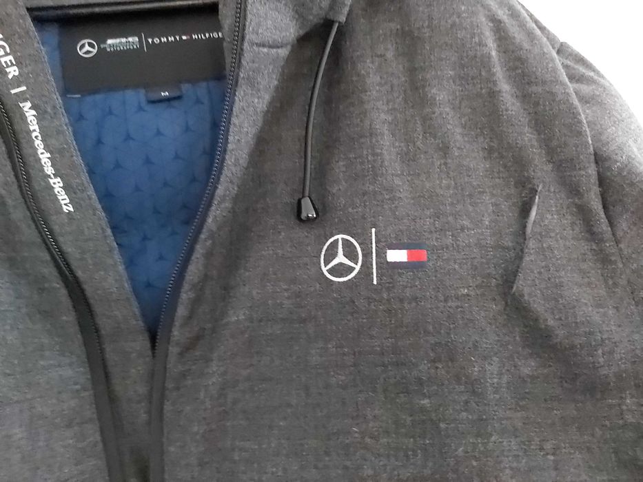Sp NOWA kurtka TOMMY HILFIGER MERCEDES benz m płaszcz szary