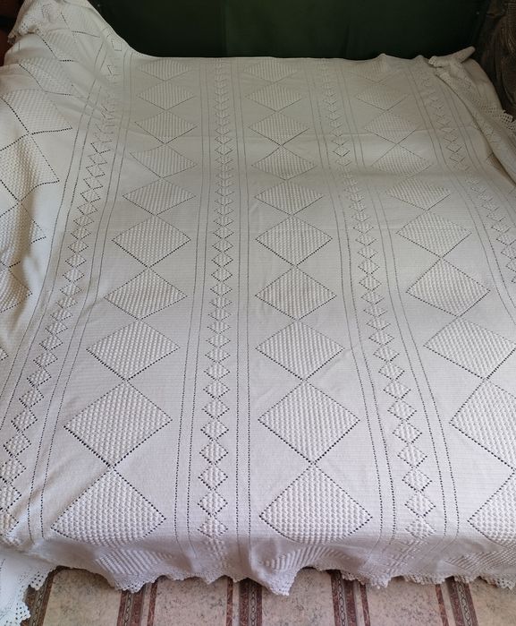 Покрывало хлопок винтаж на кровать