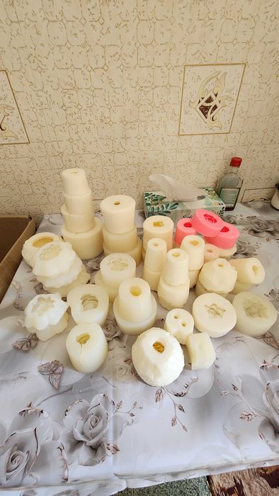 Насадки для тюльпанов, красители натуральные, молды.