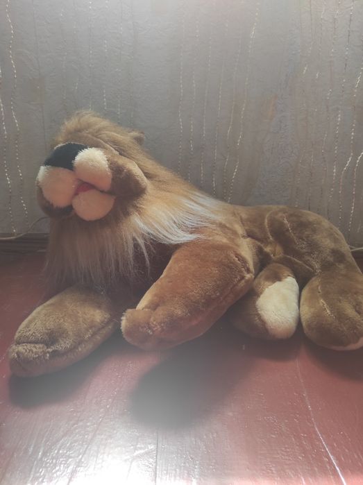 Мягкая игрушка лев .