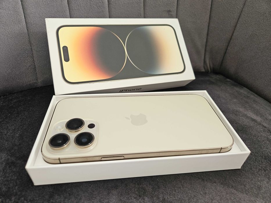 Apple iPhone 14 Pro / 128 GB / Stan IDEALNY / Gwarancja! / RATY 0%