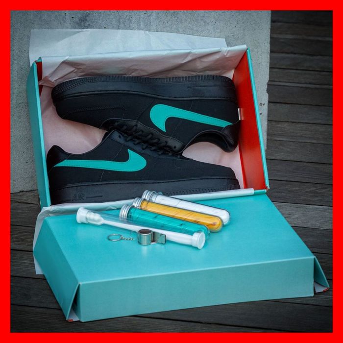 БЕЗ ПРЕДОПЛАТИ‼️ Кросівки Nike Air Force 1 x Tiffany / Найк Аир Форс