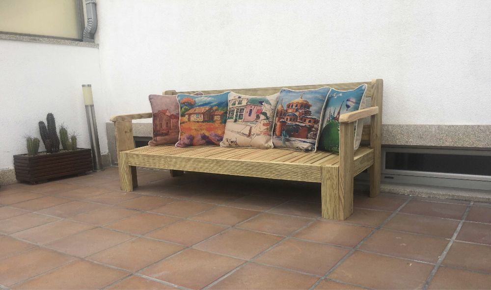Banco Chaise-long  para Jardim / Terraco
