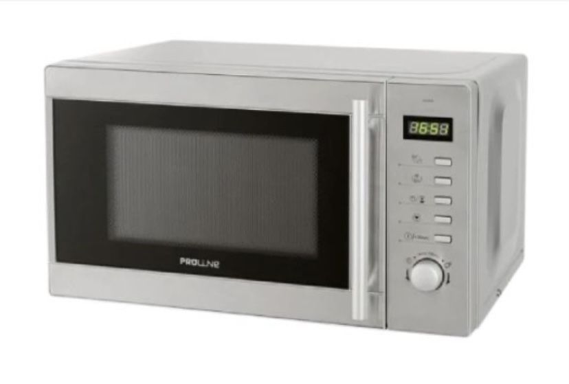 Microondas COMO NOVO inox digital com função forno grill 1000w