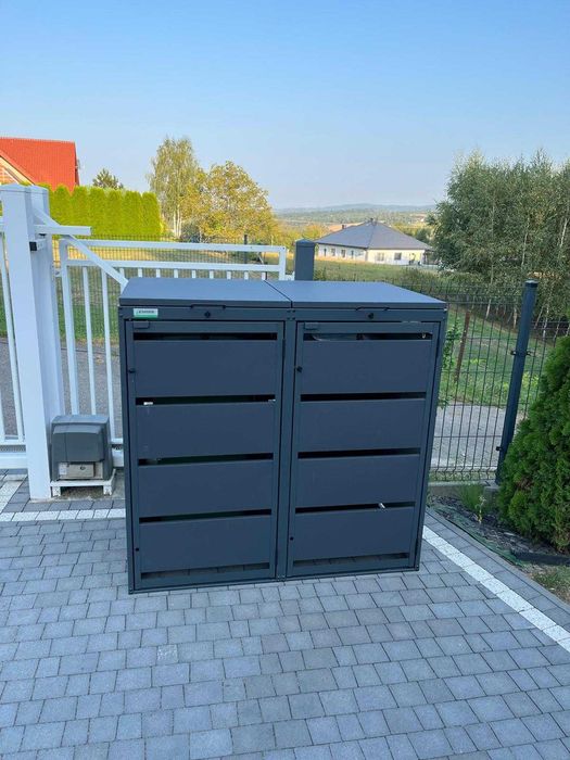 Obudowa  Kosza Wiata Śmietnikowa Domek Ogrodowy Narzędziowy Garaż