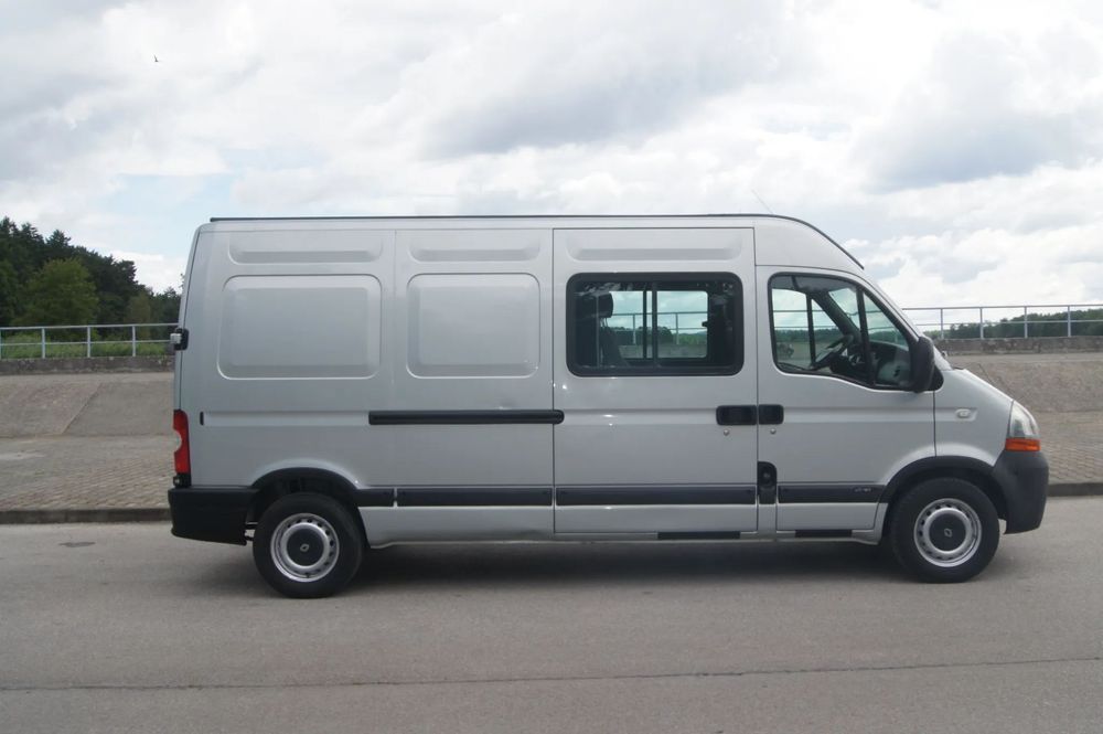 Renault Master L3H2  L3H2 Doka-6-osób 145KM, Przebieg tylko 210267 km, Salon Polska. I wł.