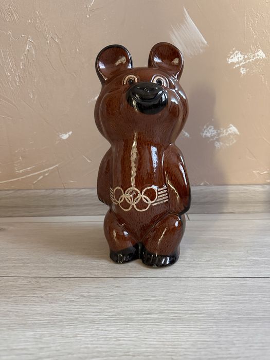 Мишка олимпийский 80 копилка