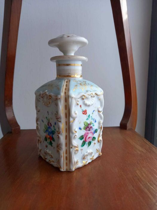 Frasco de perfume porcelana francesa