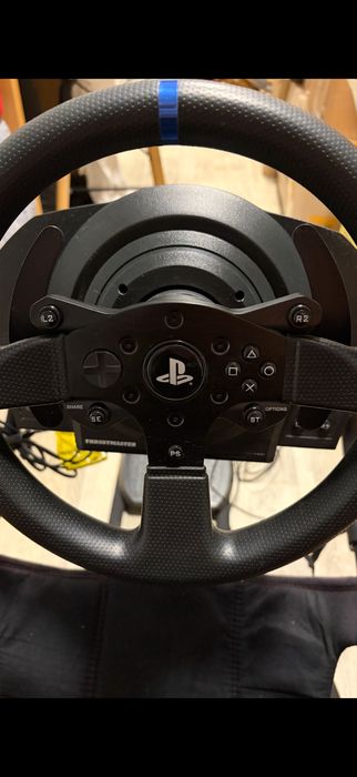 ігровий руль thrustmaster t300rs + педалі + Ігрове крісло кокпіт Playseat Challenge ActiFit