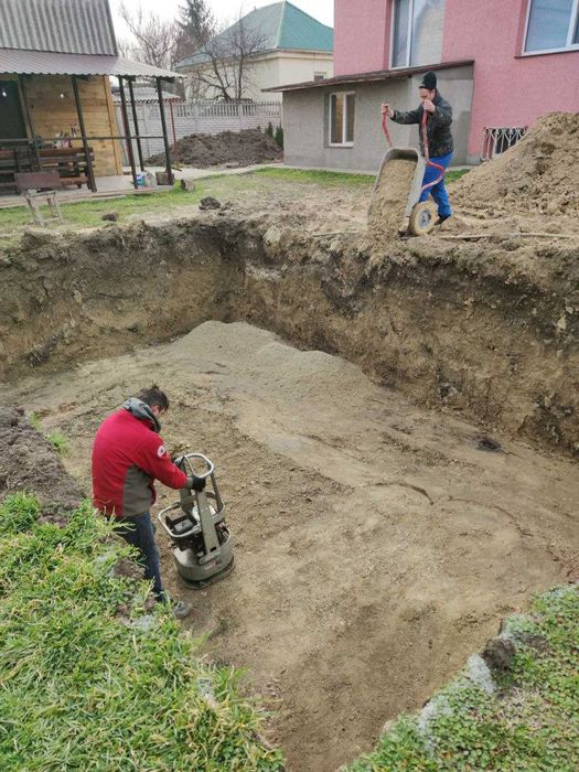 ЗЕМЛЯНЫЕ РАБОТЫ, Копка Ям, Траншей, Котлованов