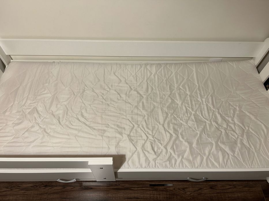 Łóżko 180x80 dziecięce białe