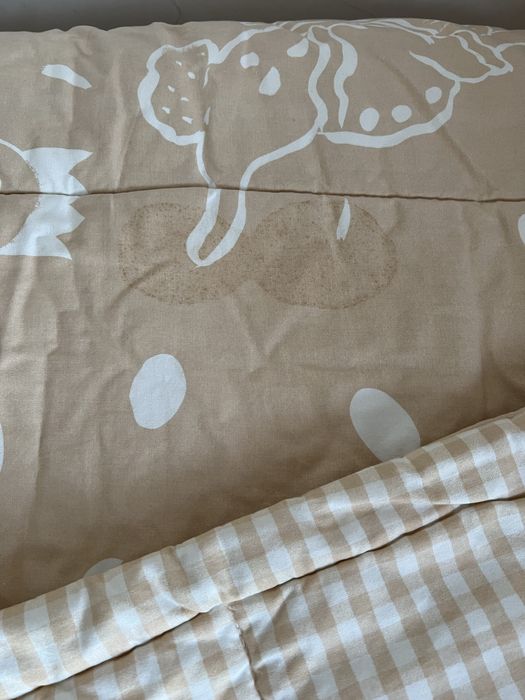 Conjunto Cama Dada+estrado+colchão+ edredão