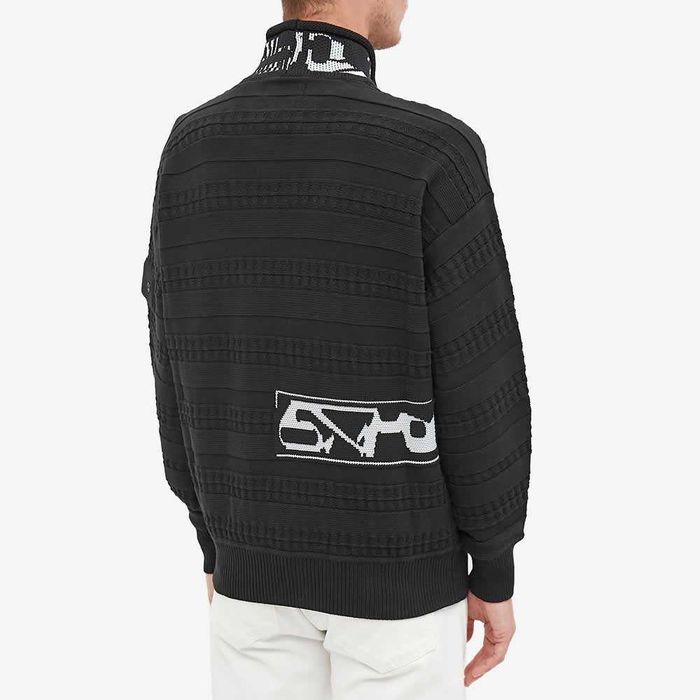 Светр STONE ISLAND Shadow Project Fair Isle Arron Mock Neck Black SI
