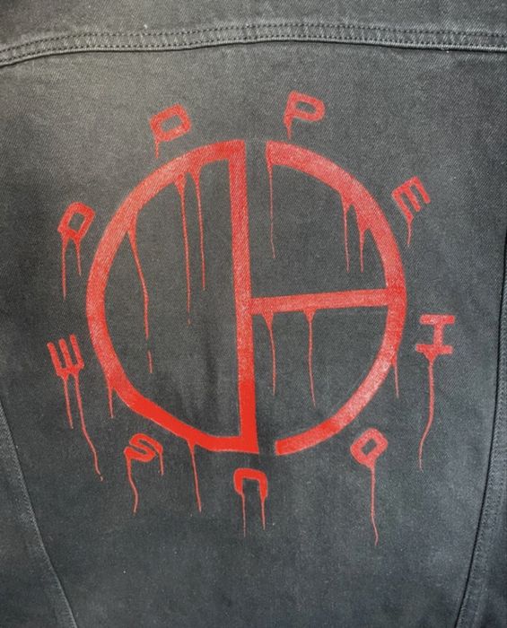 Kurtka Jeans Katana Dopehouse Gibbs M NOWA CUSTOM Oversize
