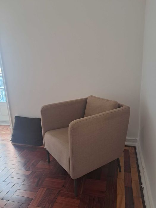 Poltrona Ekero bege Ikea