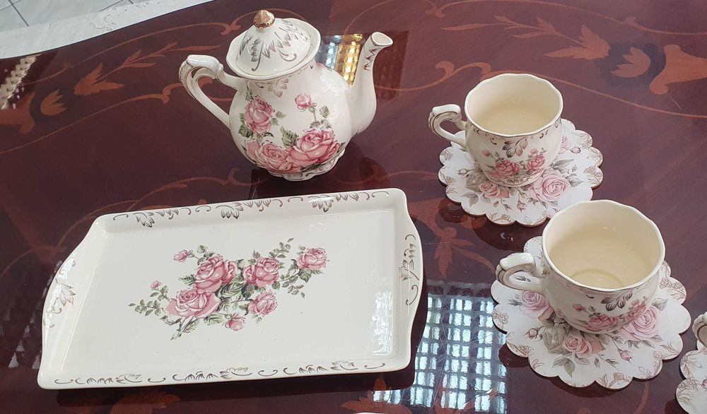serwis kawowy ceramiczny